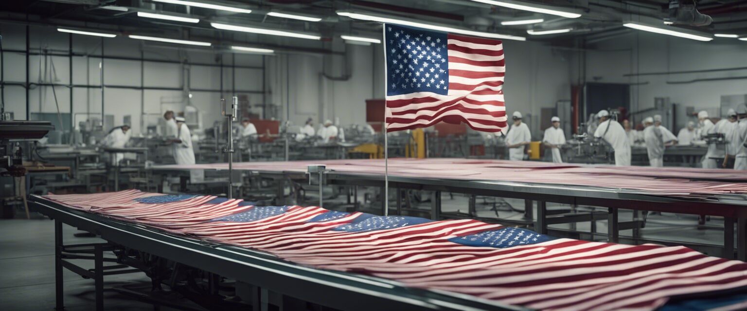 Flag manufacturing process